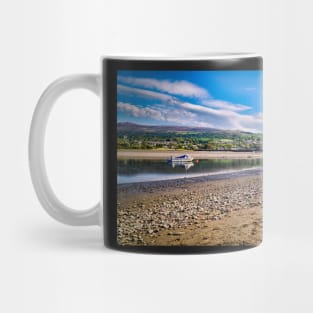 River Boat - Landscape Scenery - Newport Beach, Pembrokeshire Mug